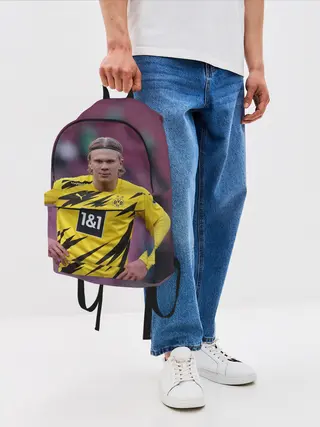 Рюкзак джинсовый / Erling Haaland