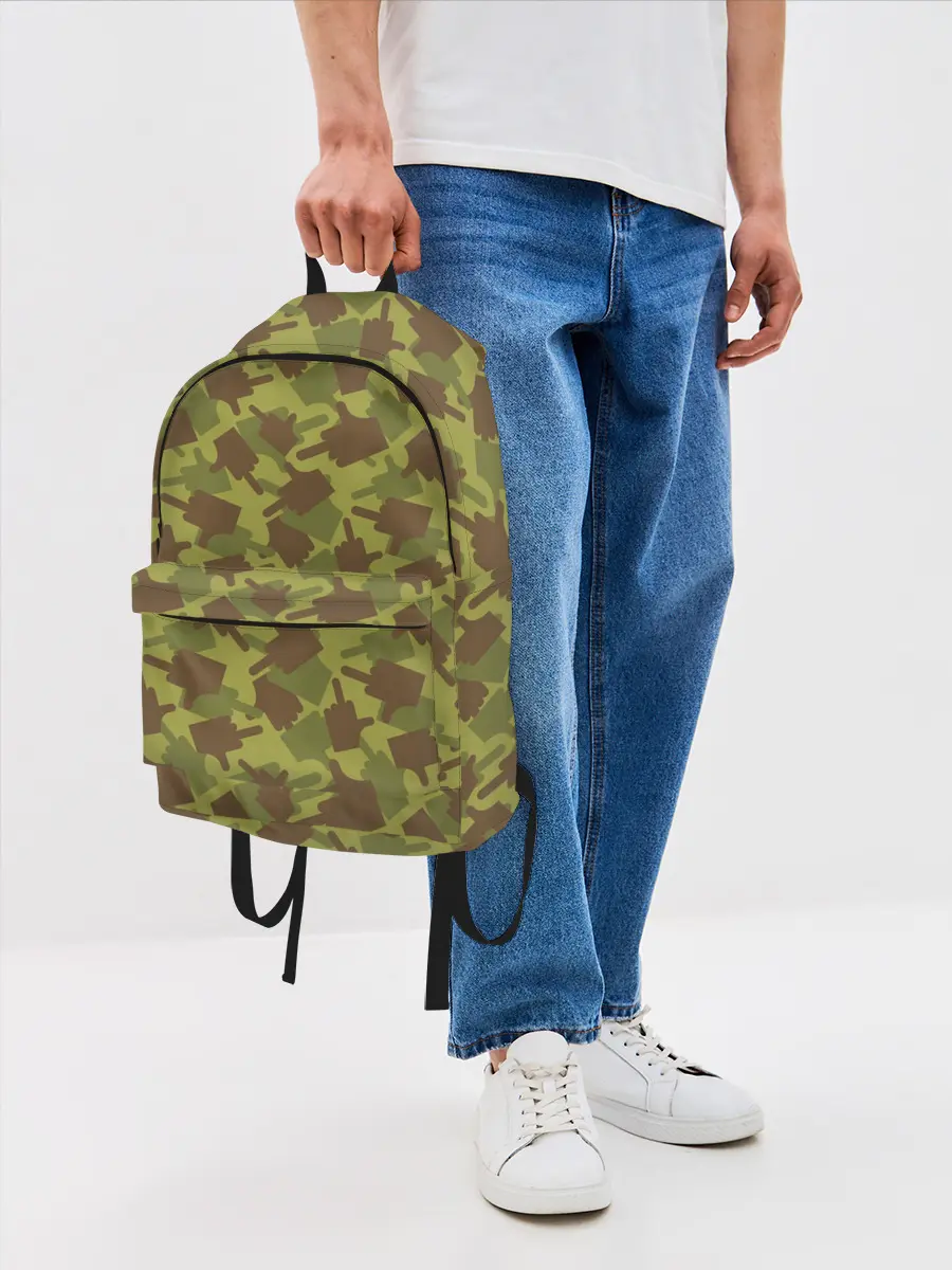 Рюкзак джинсовый / FUCK