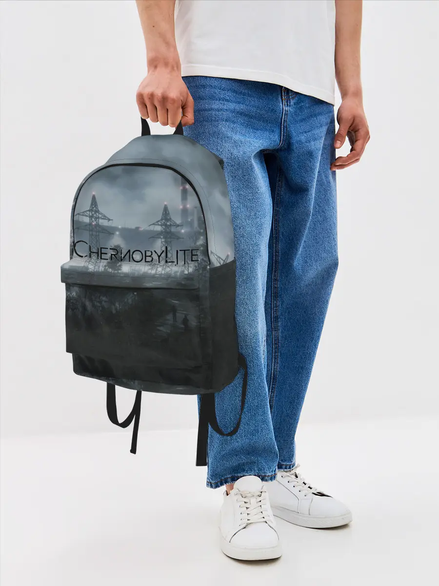 Рюкзак джинсовый / Chernobylite - ЧАЭС