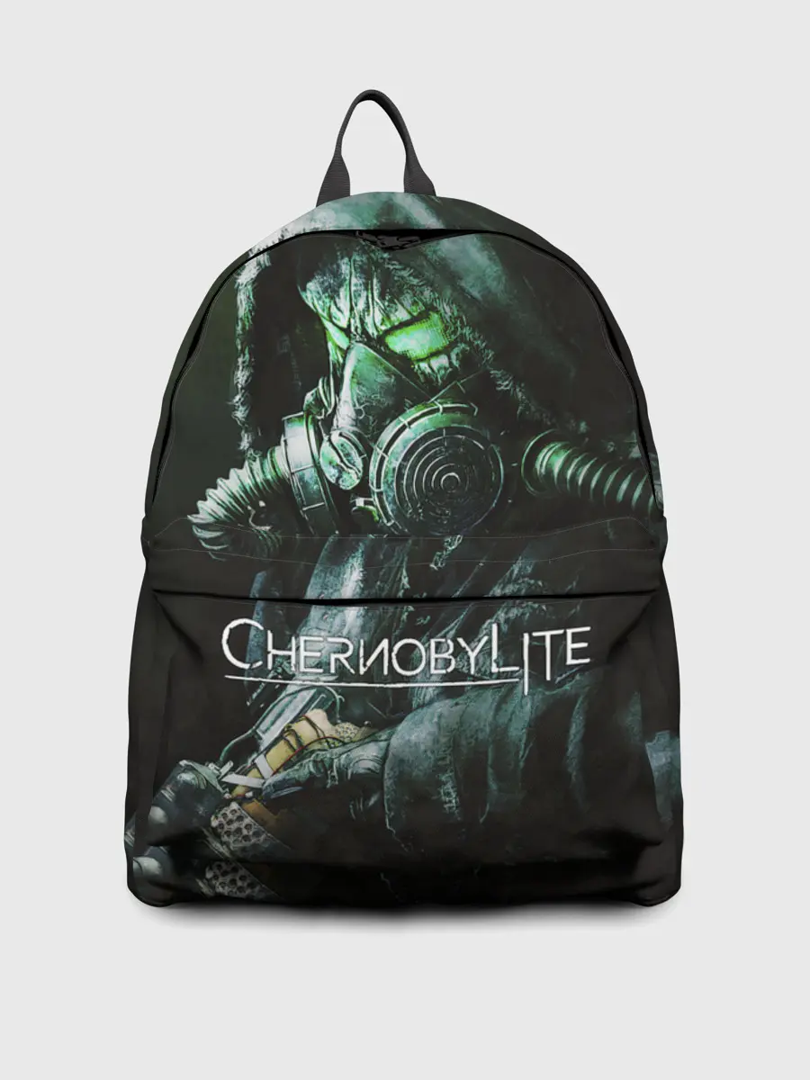 Рюкзак джинсовый / Chernobylite - Черный сталкер