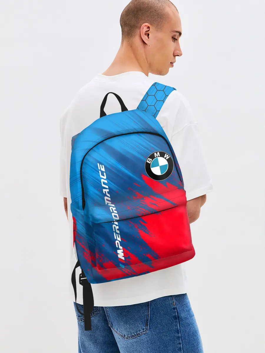 Рюкзак джинсовый / BMW M PERFORMANCE / БМВ