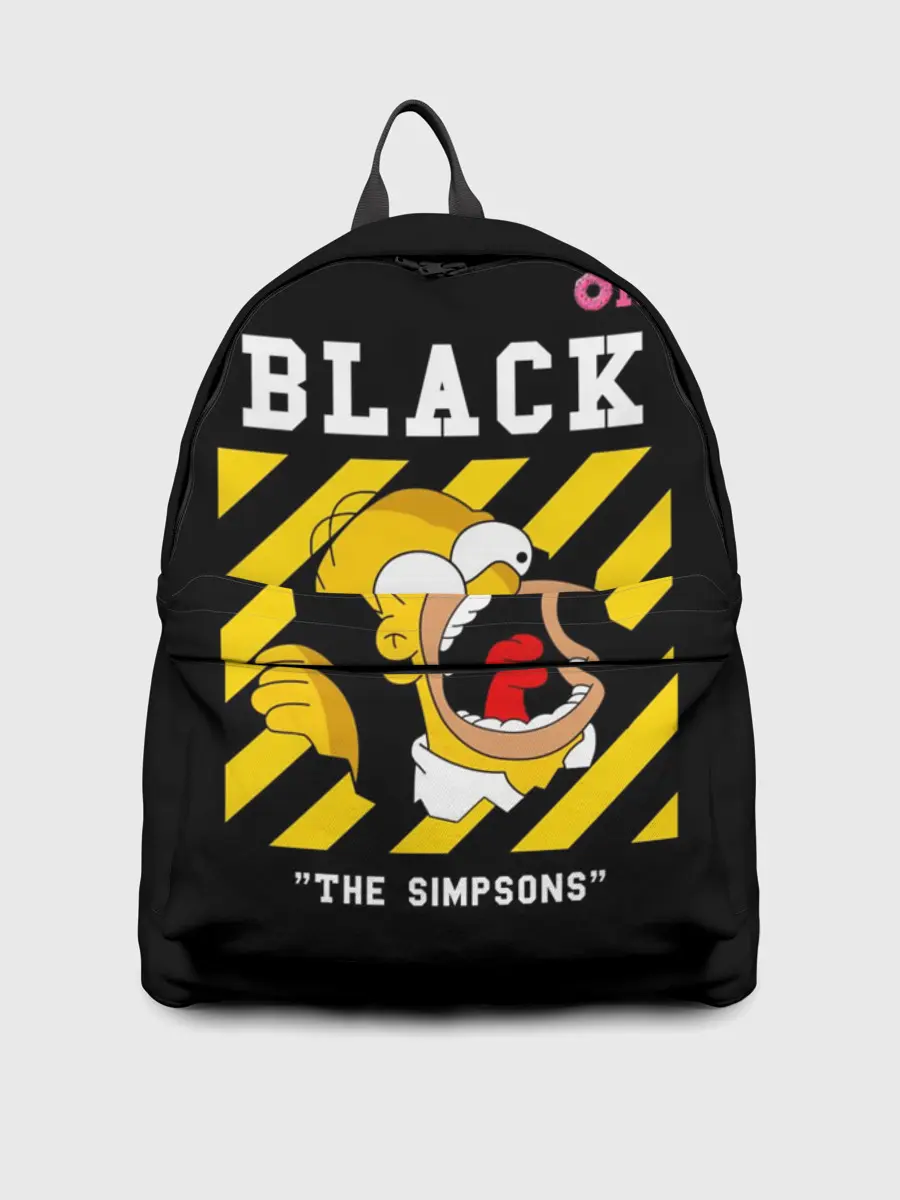 Рюкзак джинсовый / Симпсоны х ON BLACK