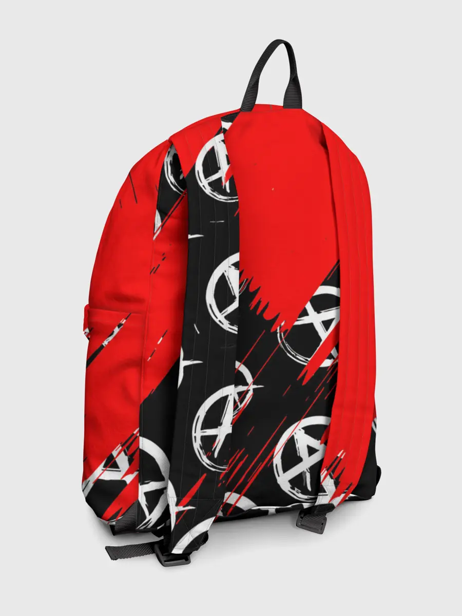 Рюкзак джинсовый / анархия гражданская оборона | ПАТТЕРН