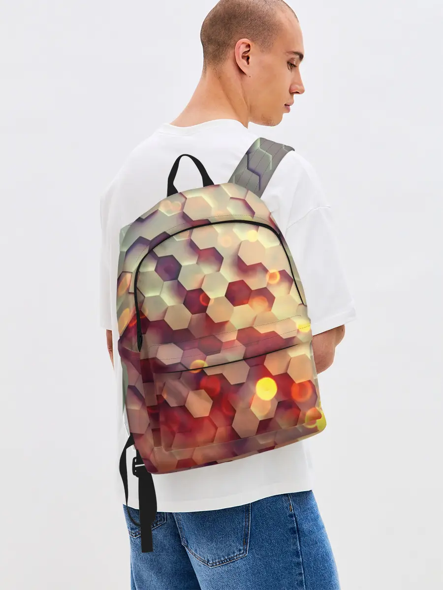 Рюкзак джинсовый / 3Д фигуры