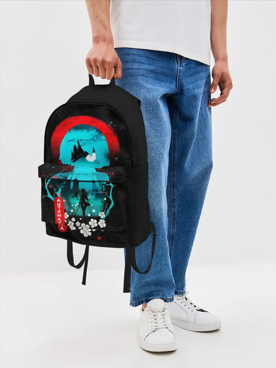 Рюкзак джинсовый / Nier: Automata, YoRHa No 2 Type B