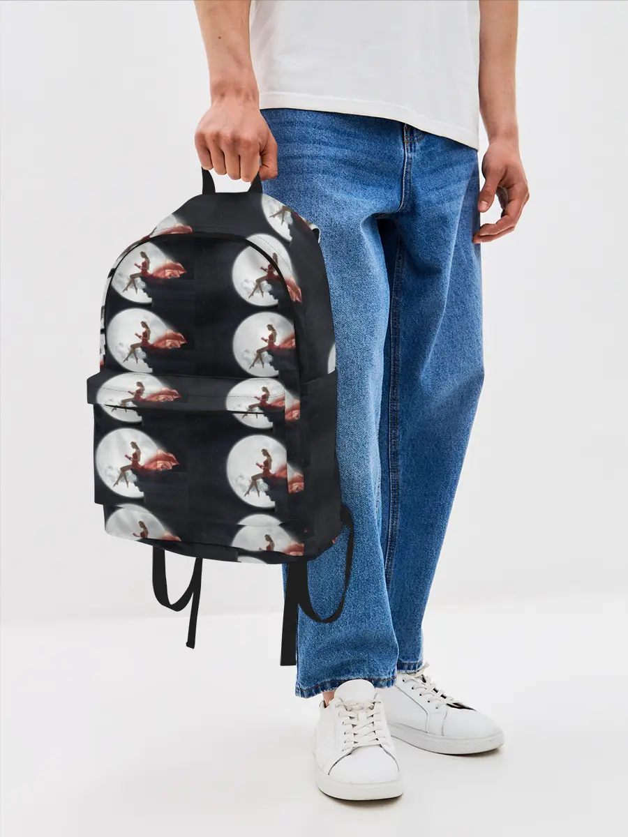 Рюкзак джинсовый / Лунная девушка