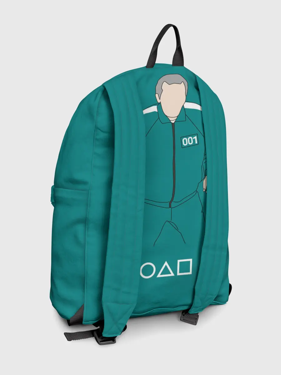 Рюкзак джинсовый / Squid game: О Иль Нам 001