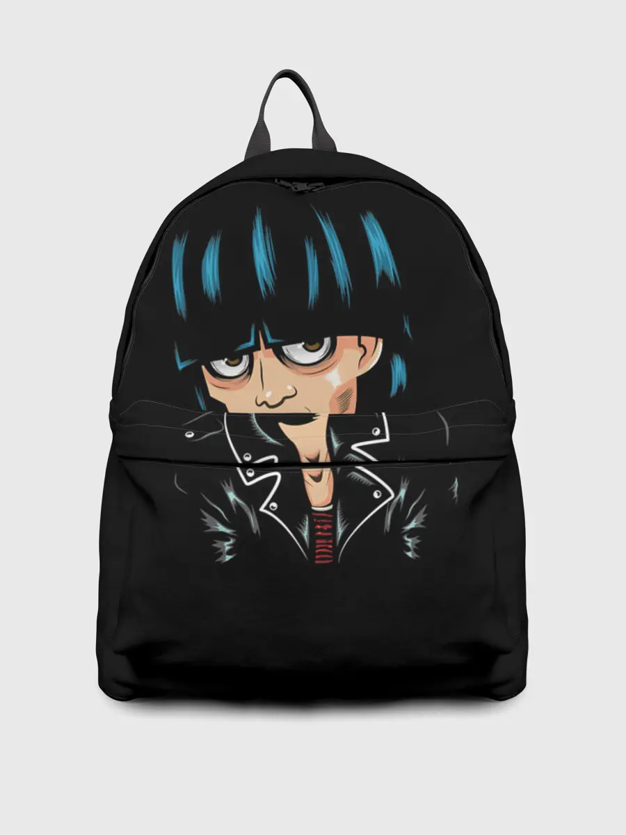 Рюкзак джинсовый / Джоуи Рамон