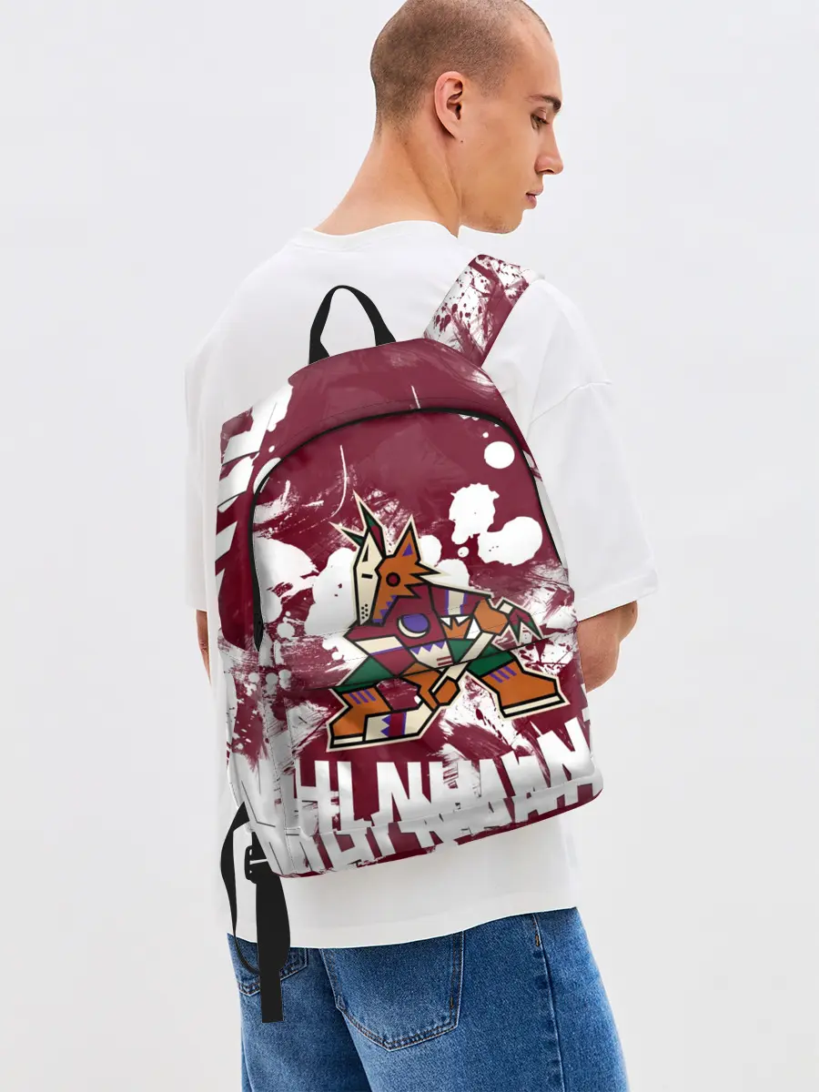 Рюкзак джинсовый / Аризона Койотис, НХЛ