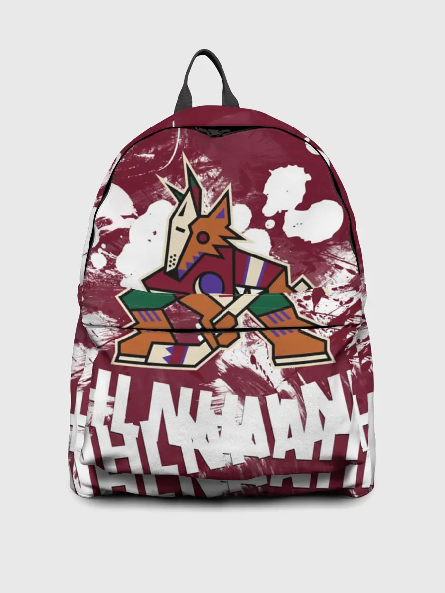 Рюкзак джинсовый / Аризона Койотис, НХЛ