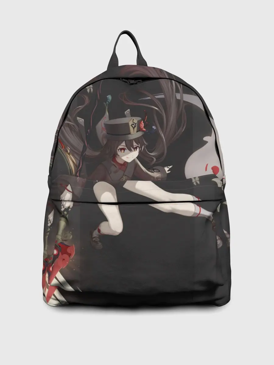 Рюкзак джинсовый / ПОХОРОННОЕ БЮРО | ХУ ТАО