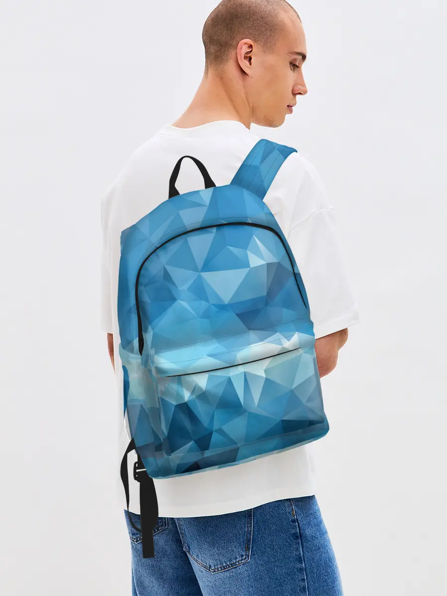 Рюкзак джинсовый / Цифровое небо