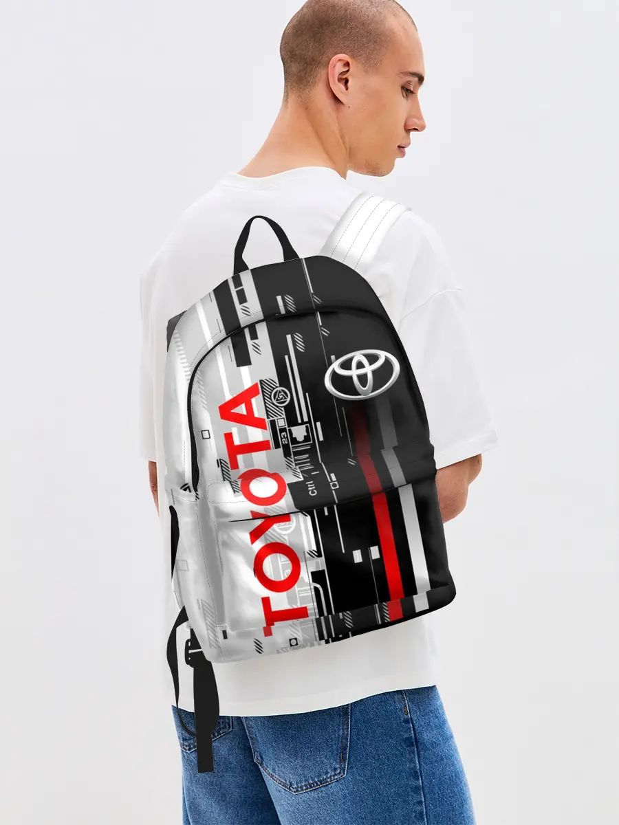 Рюкзак джинсовый / TOYOTA SORT / TOYOTA TECHNO