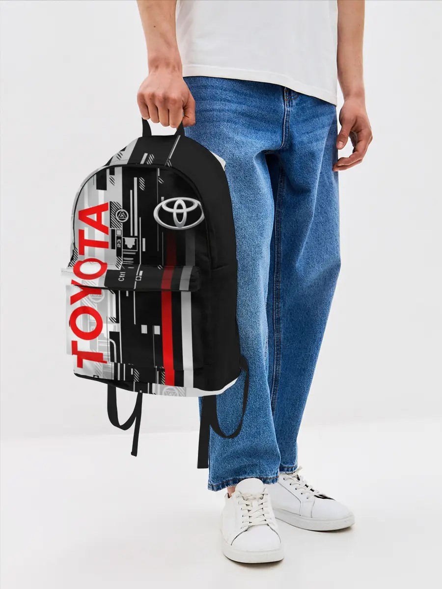 Рюкзак джинсовый / TOYOTA SORT / TOYOTA TECHNO