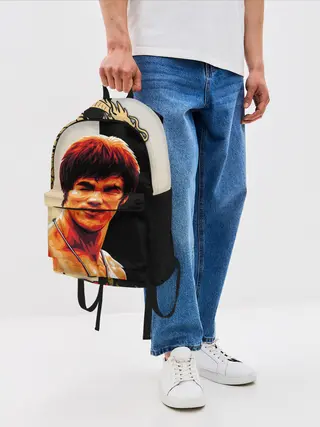 Рюкзак джинсовый / Будь водой