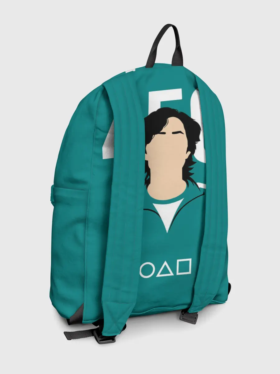 Рюкзак джинсовый / Игра в кальмара: Сон Ки Хун 456