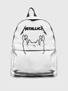 Рюкзак джинсовый / Metallica / Meowtallica.