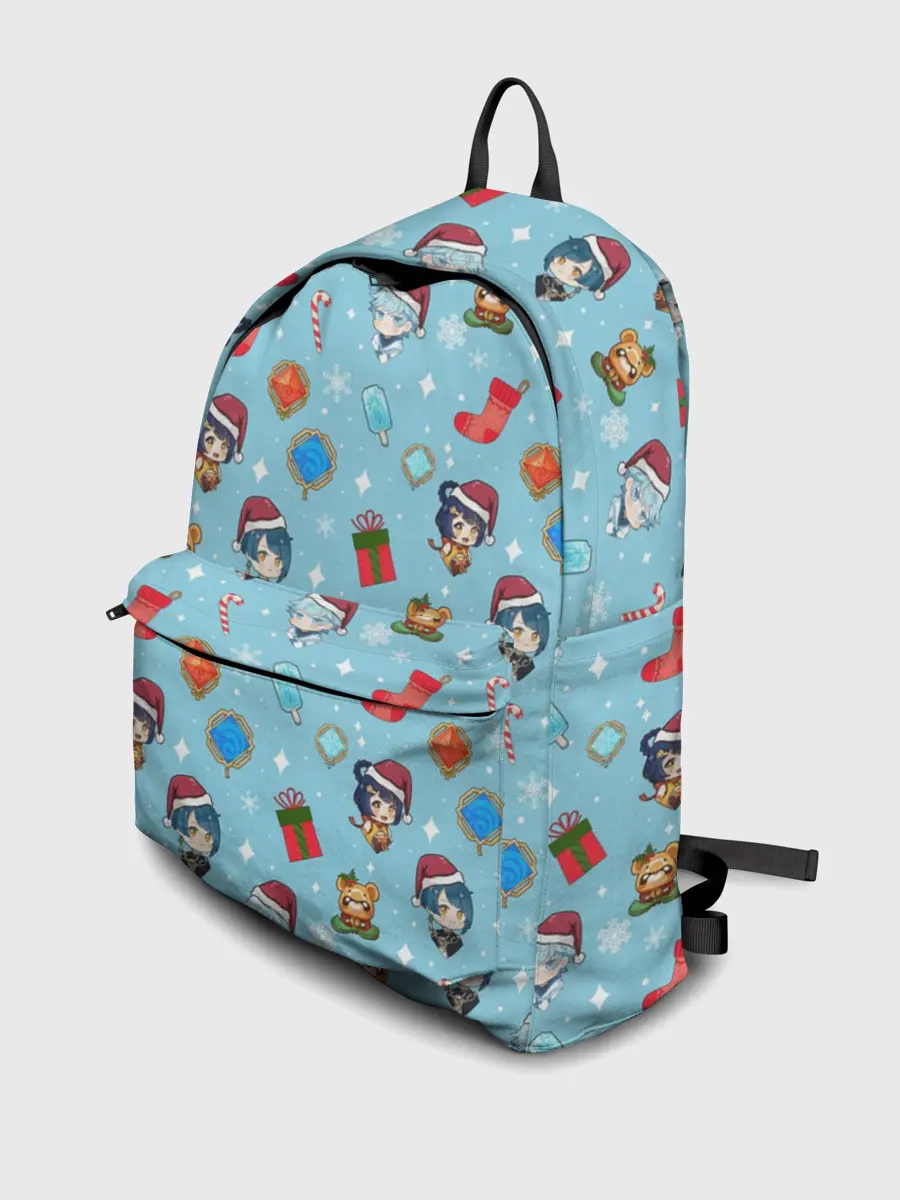 Рюкзак джинсовый / GI Christmas Pattern