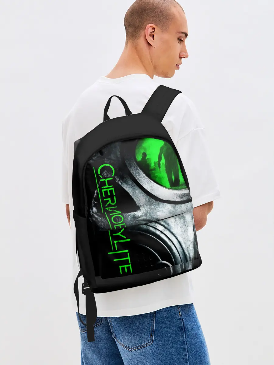 Рюкзак джинсовый / Chernobylite маска сталкера