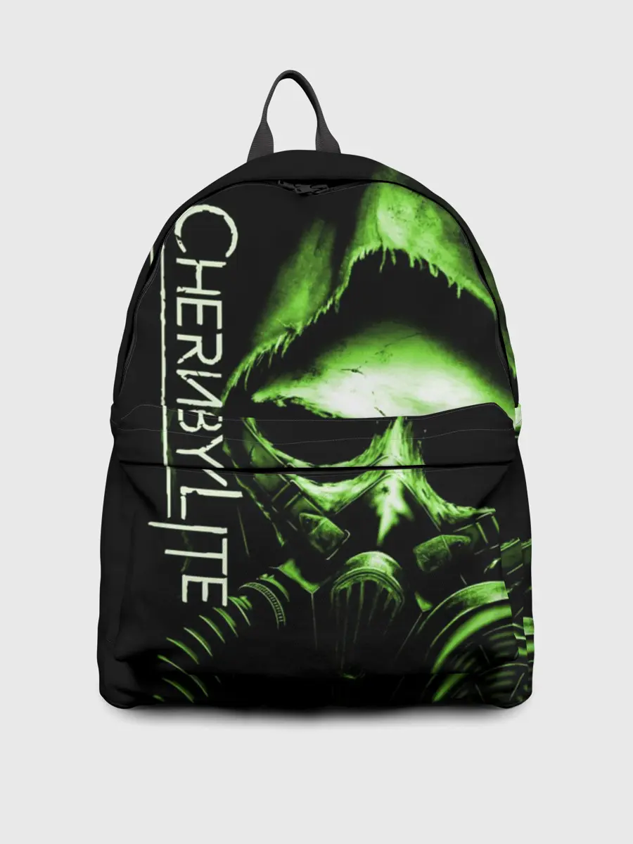 Рюкзак джинсовый / Chernobylite, Чёрный сталкер