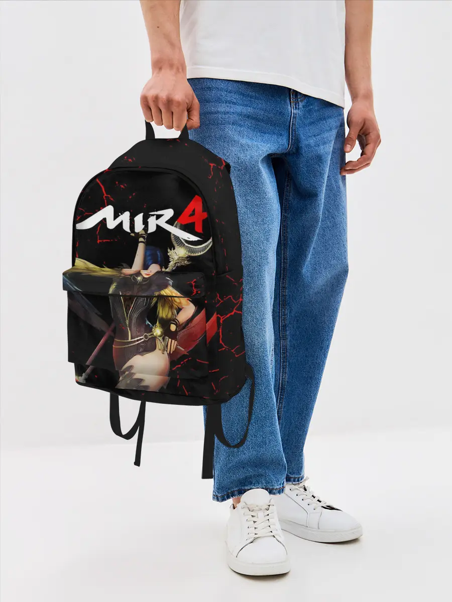 Рюкзак джинсовый / MIR 4 / МИР 4