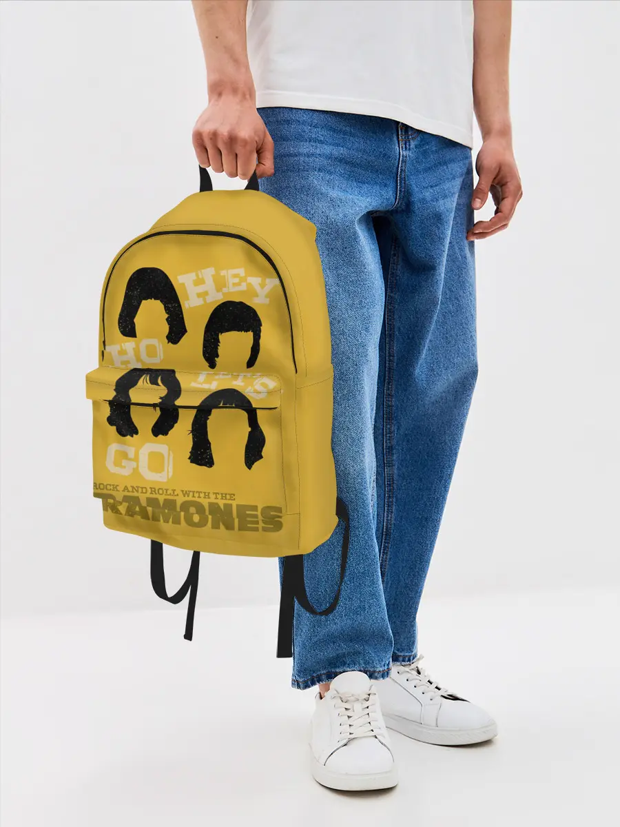 Рюкзак джинсовый / Hey Ho Lets Gog