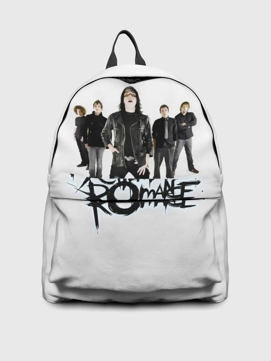 Рюкзак джинсовый / Участники группы My Chemical Romance