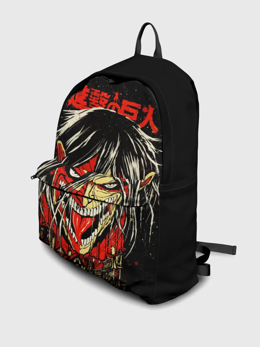 Рюкзак джинсовый / Атакующий Титан - Атакующий Титан