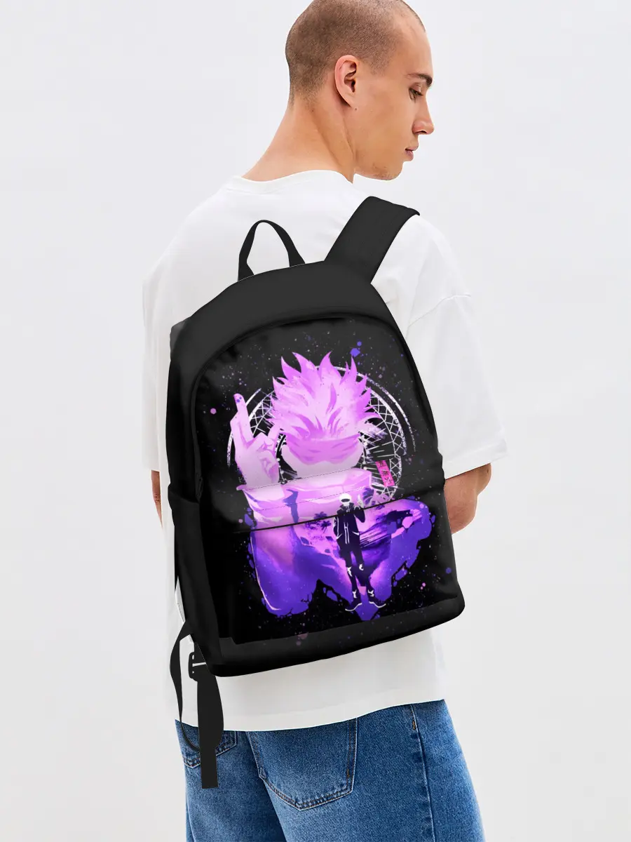 Рюкзак джинсовый / Магическая битва: Сатору Годжо