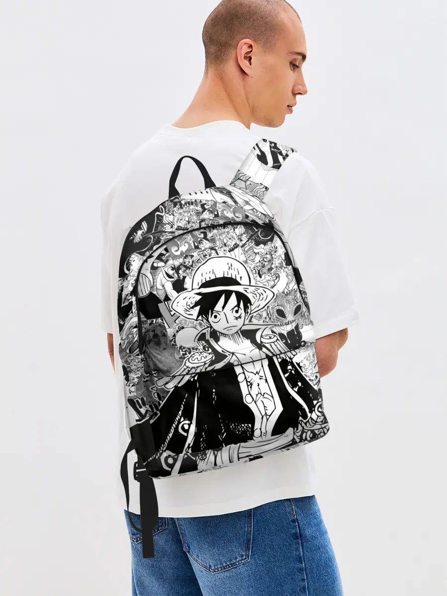 Рюкзак джинсовый / Ван Пис, One Piece, манга