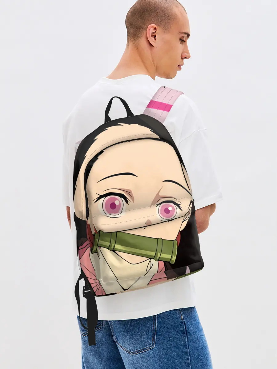 Рюкзак джинсовый / Незуко, Nezuko