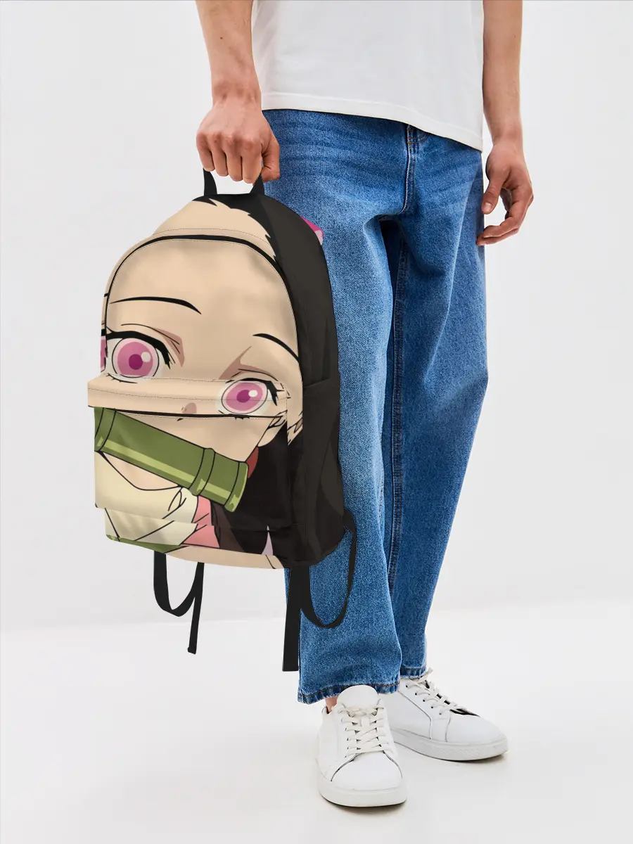 Рюкзак джинсовый / Незуко, Nezuko