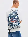 Рюкзак джинсовый / Коламбус Блю Джекетс, Columbus Blue Jackets