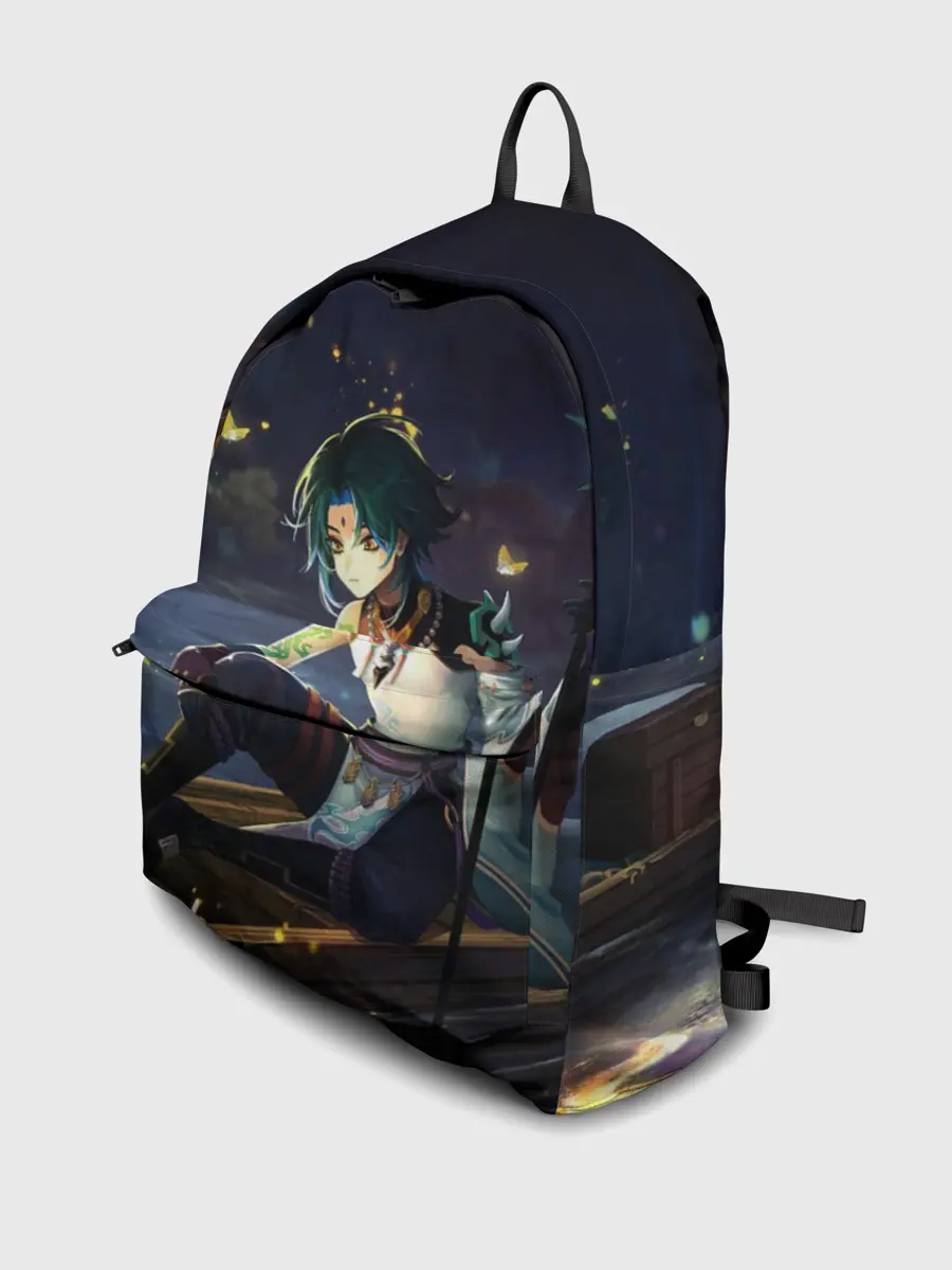 Рюкзак джинсовый / Сяо | Xiao | Genshin Impact