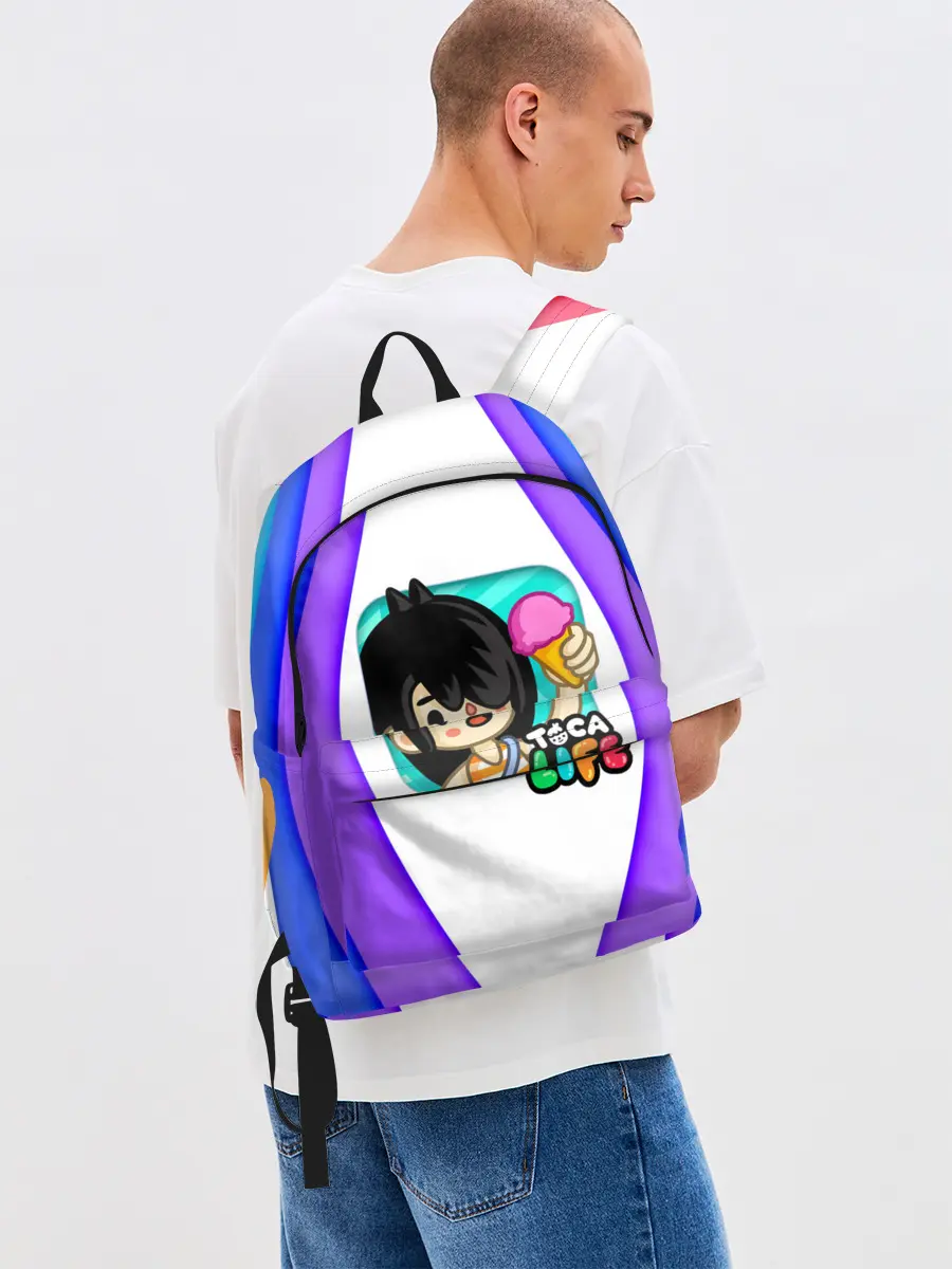 Рюкзак джинсовый / Нари | Nari | Toca Boca