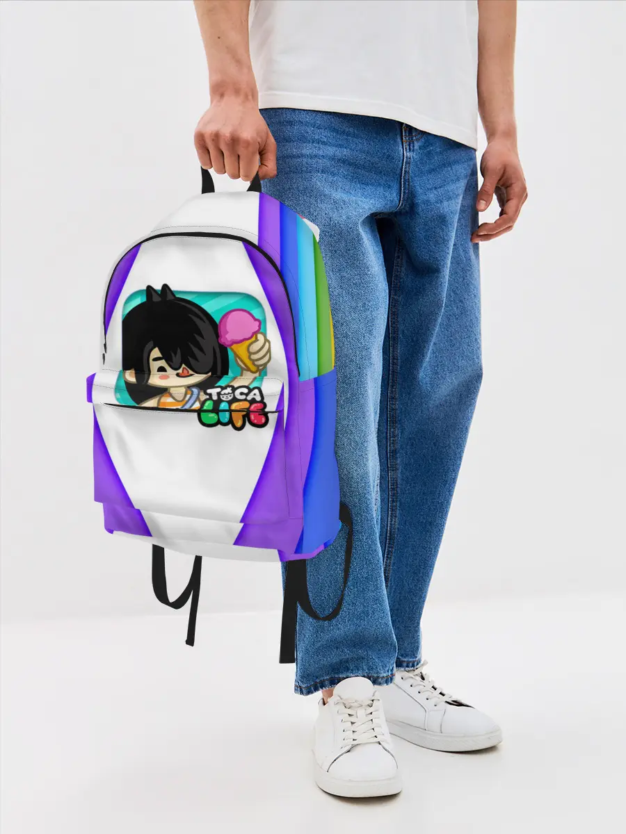 Рюкзак джинсовый / Нари | Nari | Toca Boca