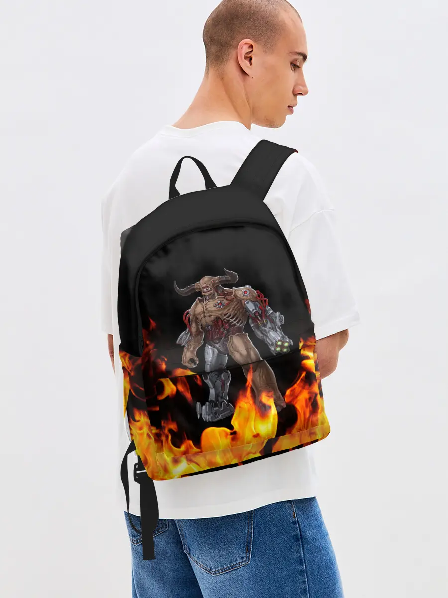 Рюкзак джинсовый / CYBER DEMON | КИБЕР ДЕМОН