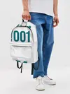 Рюкзак джинсовый / Squid game - О Иль Нам 001