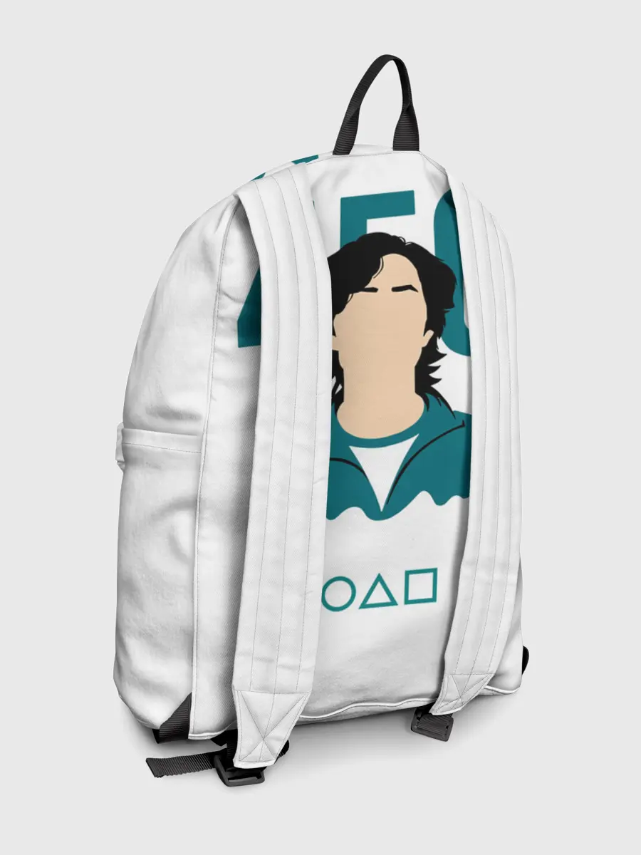 Рюкзак джинсовый / Squid game - Сон Ки Хун 456