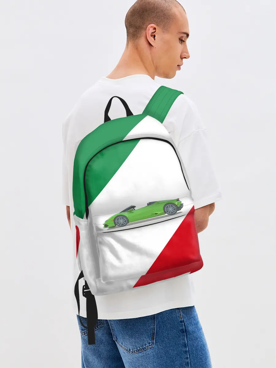 Рюкзак джинсовый / Lamborghini