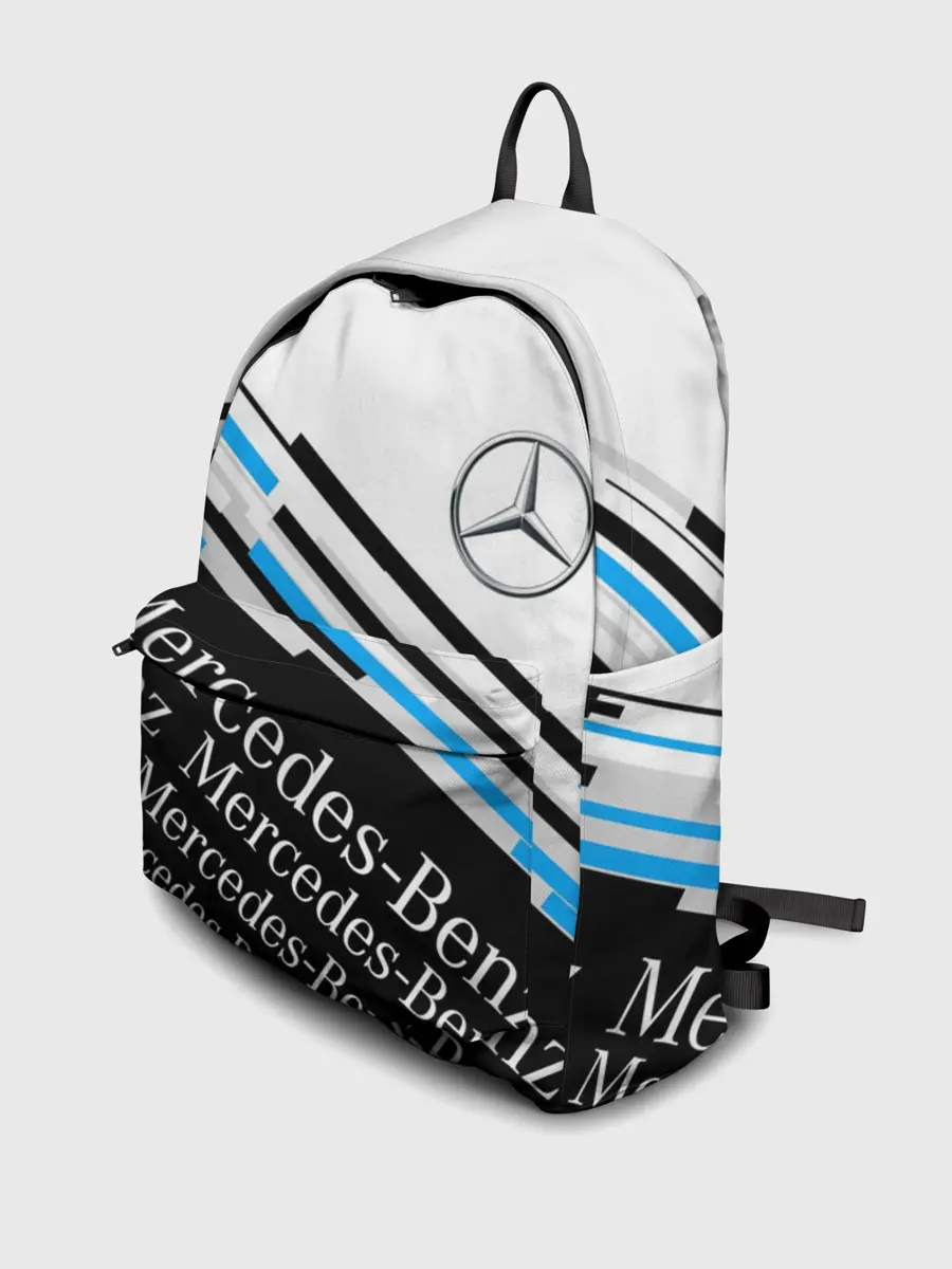 Рюкзак джинсовый / MERCEDES-BENZ / МЕРСЕДЕС-БЕНЗ / BLUE