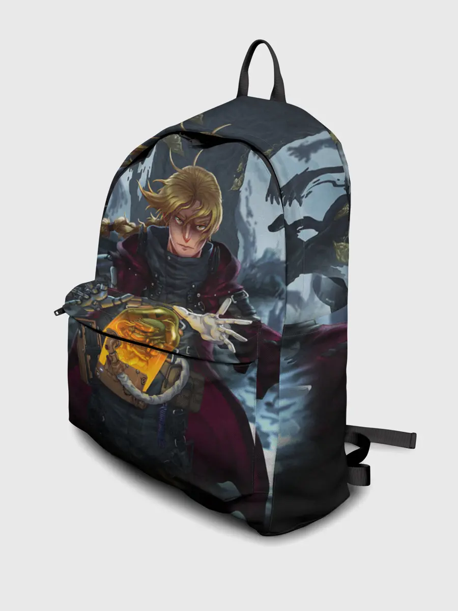 Рюкзак джинсовый / СТАЛЬНОЙ АЛХИМИК DEATH STRANDING STYLE