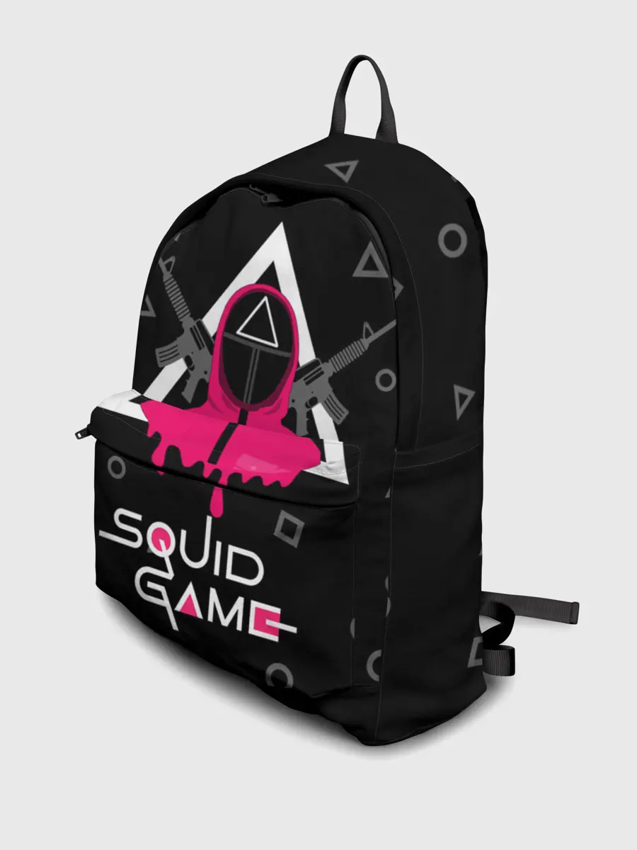 Рюкзак джинсовый / Squid game: guard with M-16