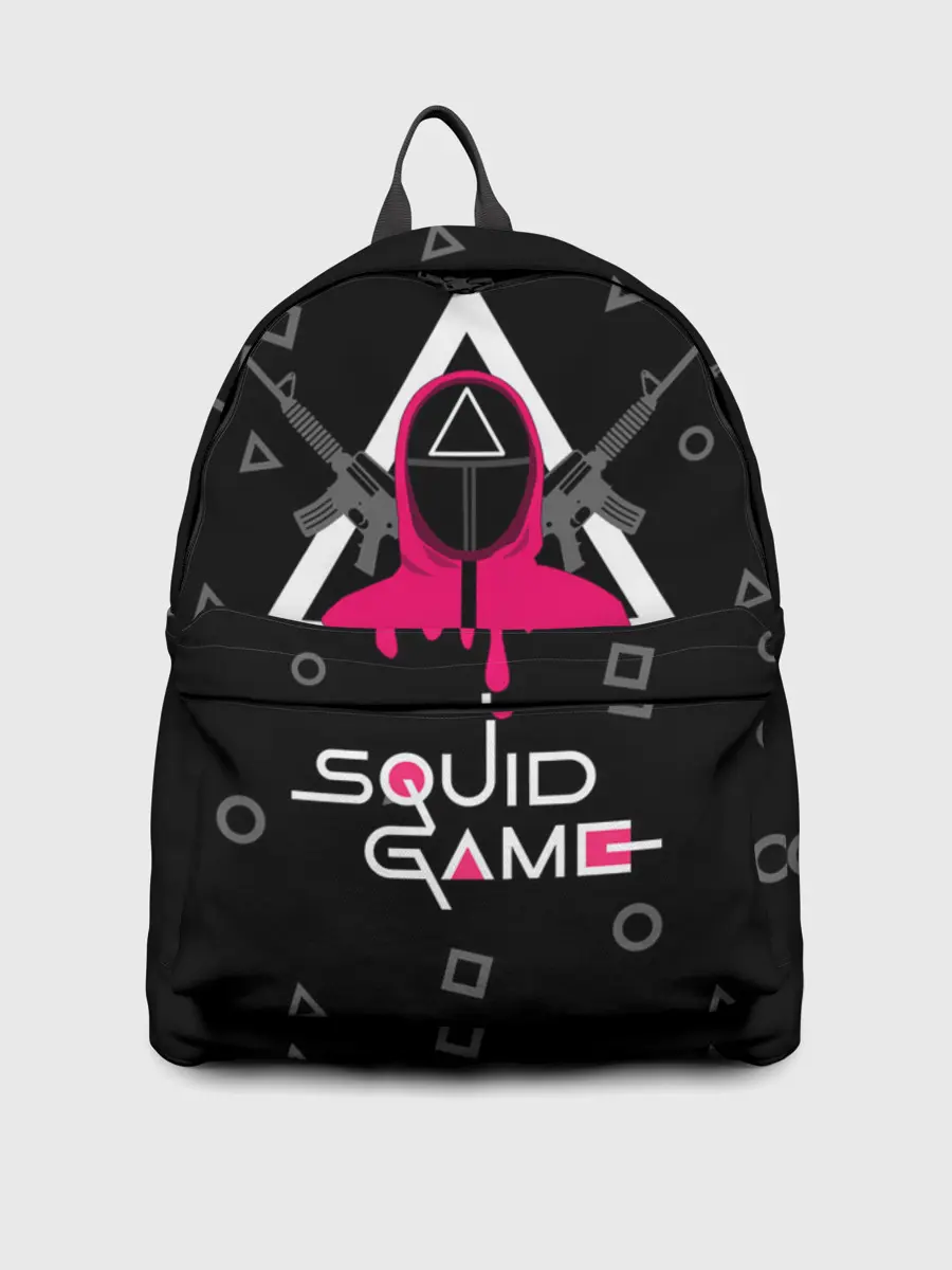 Рюкзак джинсовый / Squid game: guard with M-16