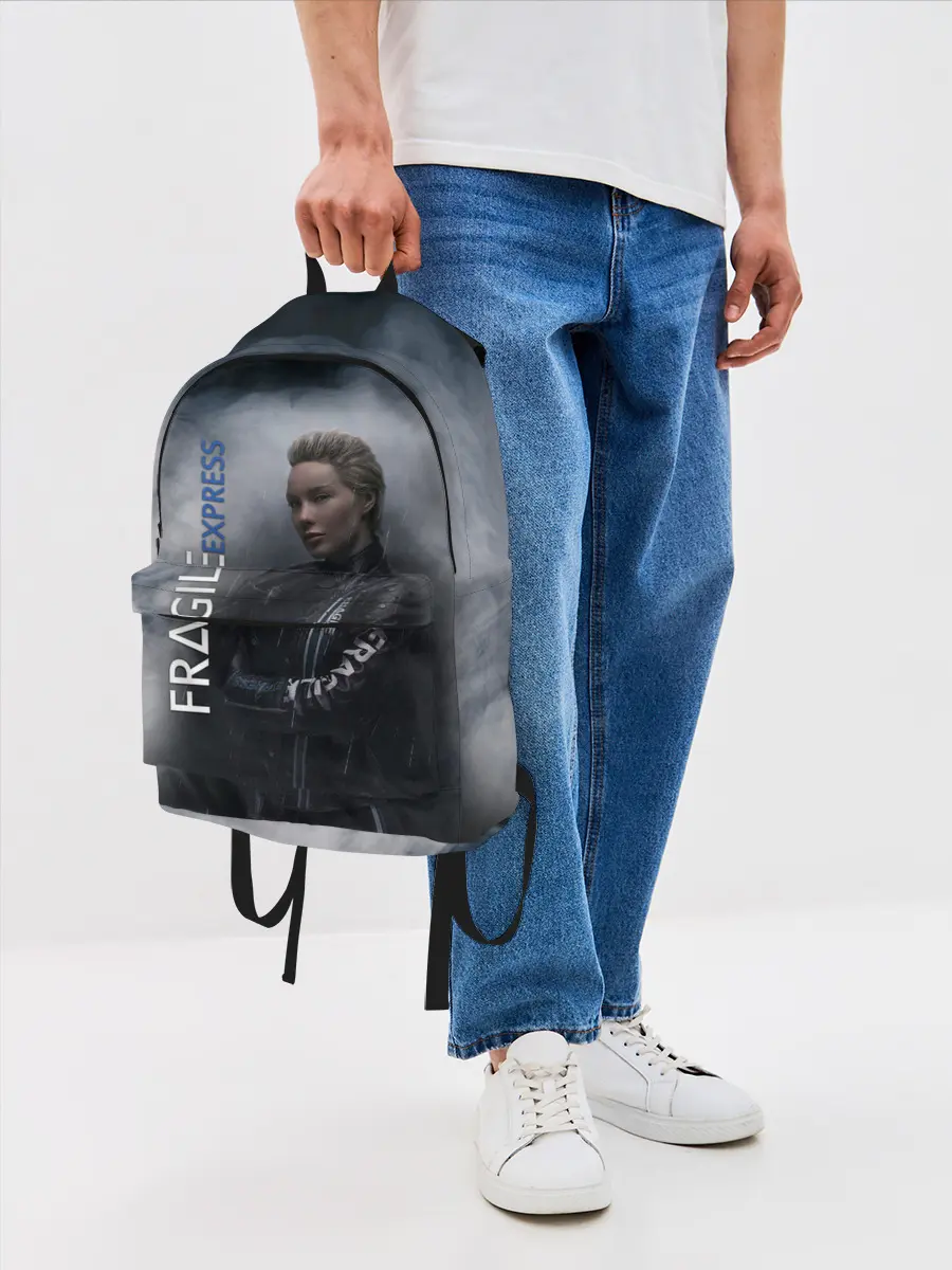 Рюкзак джинсовый / DEATH STRANDING FRAGILE EXPRESS