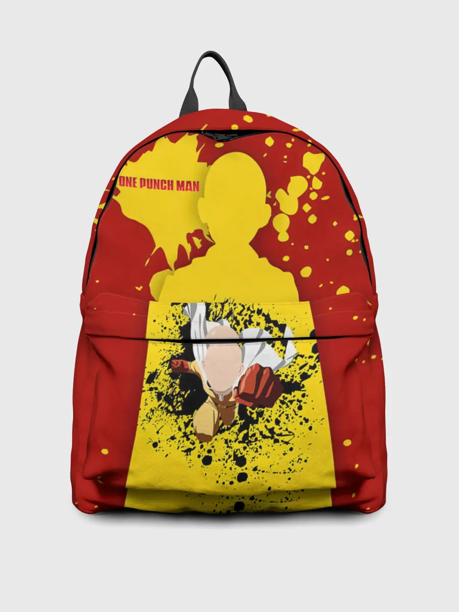 Рюкзак джинсовый / Прорыв Сайтамы One Punch-Man