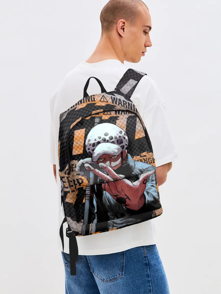 Рюкзак джинсовый / Трафальгар Ло особо опасен