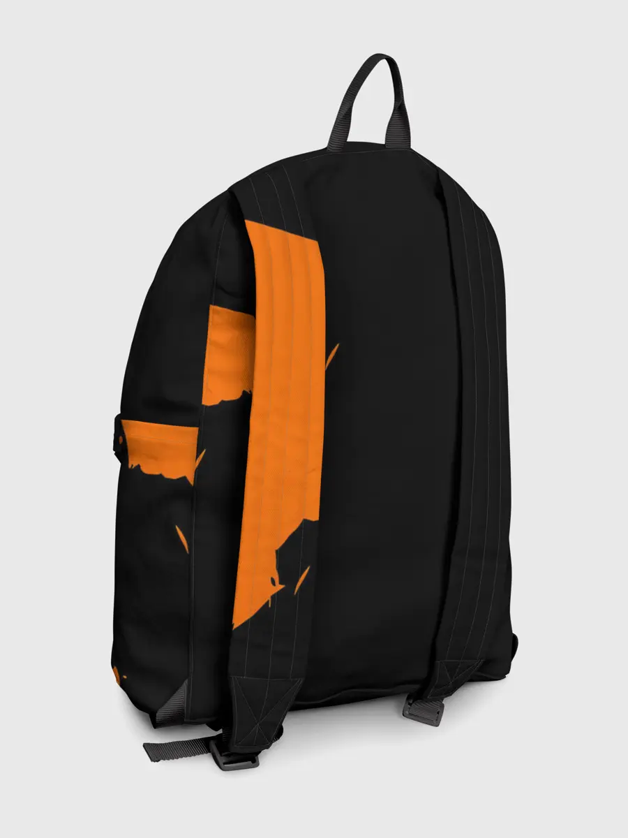 Рюкзак джинсовый / Сайтама образ в силуэте One Punch-Man