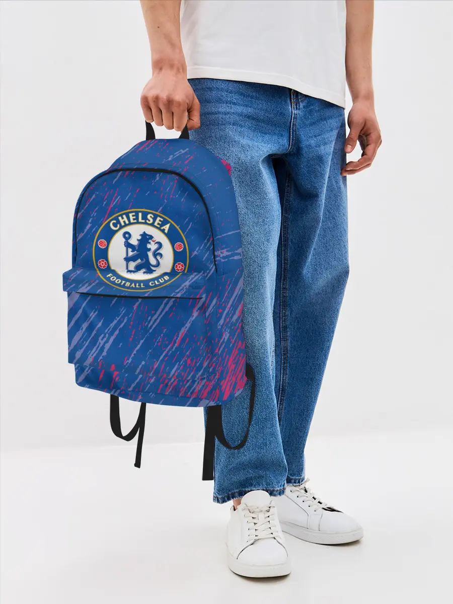 Рюкзак джинсовый / Chelsea: Logo.