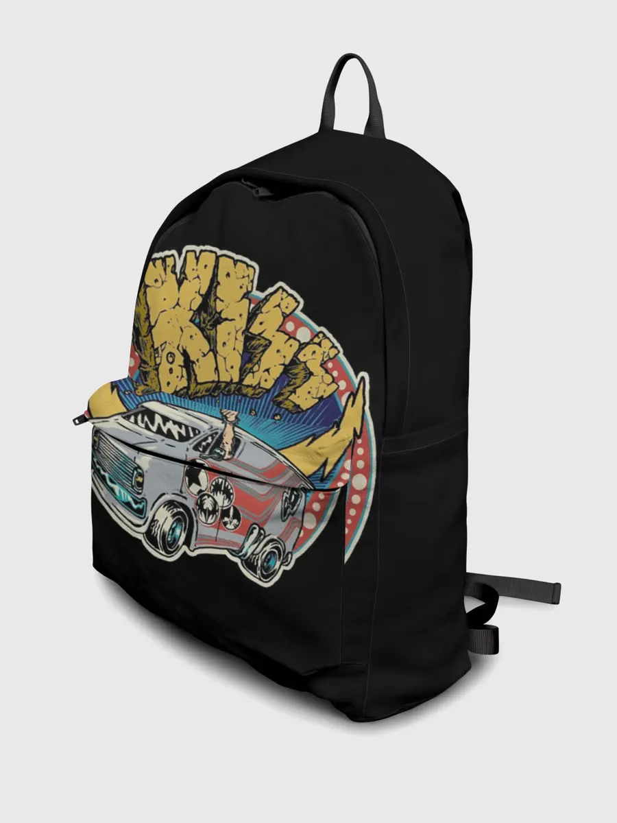 Рюкзак джинсовый / Едем на Кисс